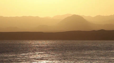 Sunset at El Fanar, Sharm El Sheikh, Egypt Stock Footage 39234138