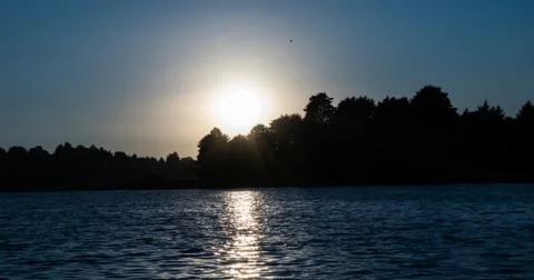 Sunset - El Oro Foto stock