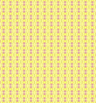 Sunset electric vibe minimalist continuous stroke-based wallpaper pattern in neo Stock Illustration