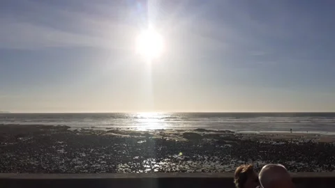 Sunset England Coast Stock Footage 156071440