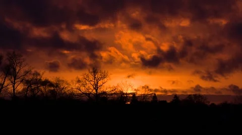 Sunset Evening Sky Video stock 67462253