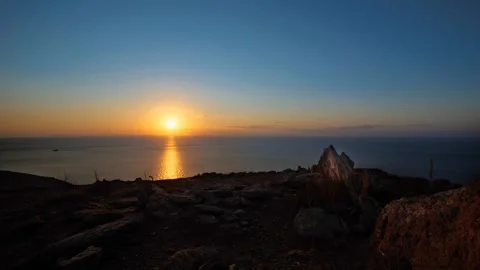 Sunset evening timelapse Stock-Footage 273698259