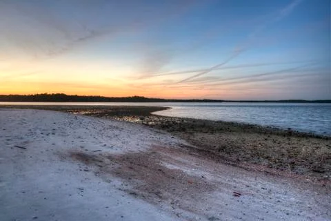 Sunset in the Everglades Фото