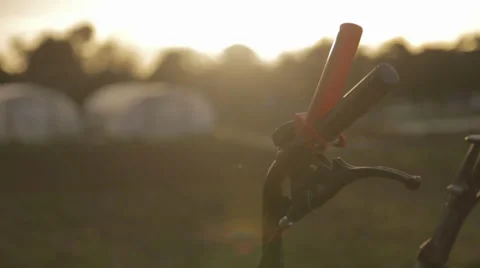 Sunset farm Stock Footage 35999553