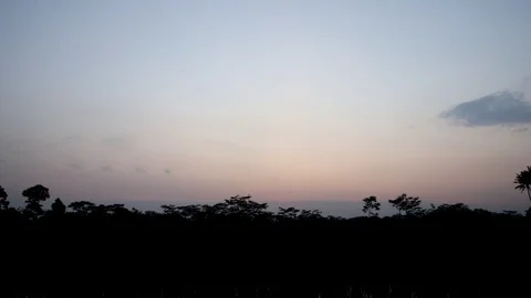 Sunset in field 스톡 동영상 112285669