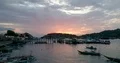 Sunset at fish market harbor in Labuan Bajo, Flores - Indonesia 4k or 4k+ Resolution