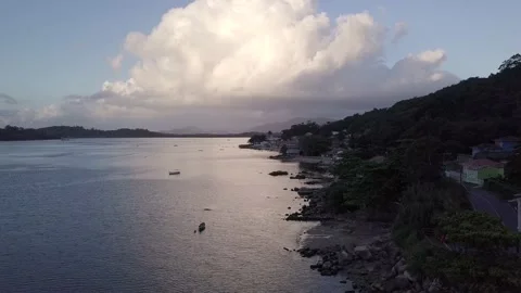 Sunset in Florianópolis 库存影片 145955425