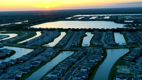 Sunset in Florida Stock Footage 126169042