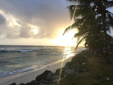 Sunset in Floripa Stock Photos