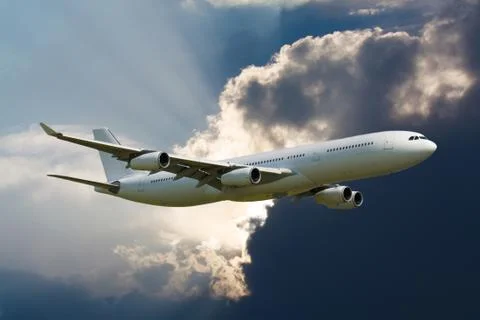 Sunset Fly Stock Photos