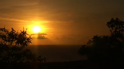 Sunset Stock Footage 93062