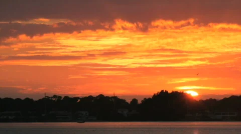 Sunset Stock Footage 609878