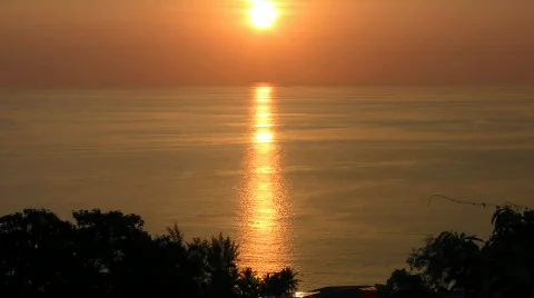 Sunset Stock Footage