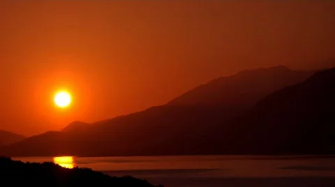 Sunset Stock Footage 726018