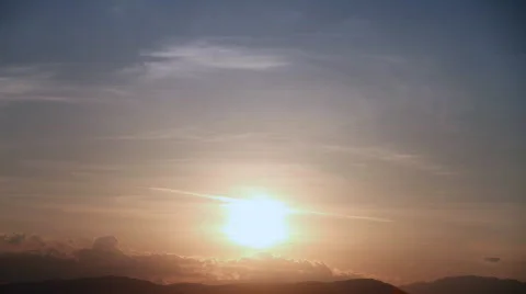 Sunset Stock Footage