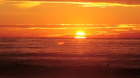 Sunset Stock Footage 822090