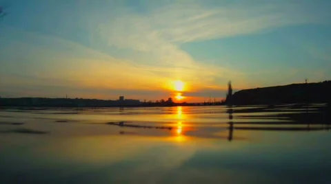 Sunset Stock Footage 835322