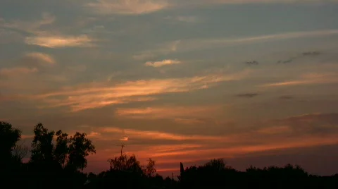 Sunset Stock Footage