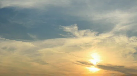 Sunset. Stock Footage
