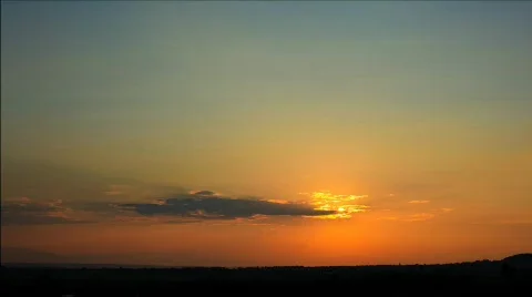 Sunset Stock Footage 866400