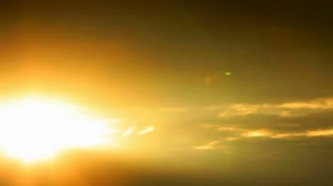 Sunset. Stock Footage 1068104