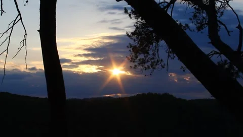 Sunset Video stock 4922048