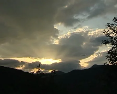 Sunset. Stock Footage 8687978