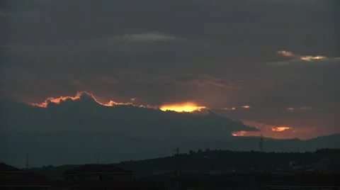 Sunset Stock Footage 9713053