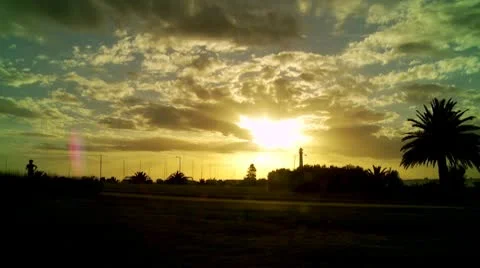 Sunset Stock Footage 10564785