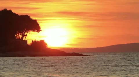 Sunset Stock Footage 10855290