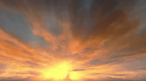 Sunset Stock Footage 12035480