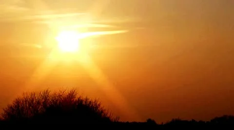Sunset Stock Footage 12127021