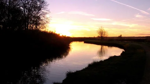 Sunset. Stock Footage 34299312