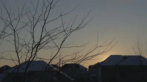 Sunset Stock Footage 46696357