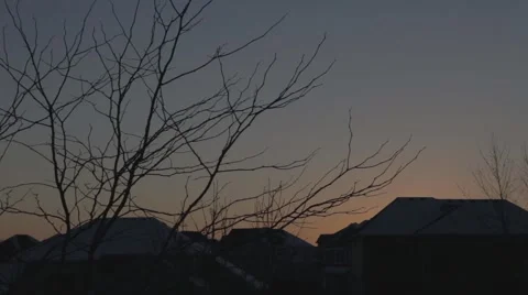 Sunset Stock Footage 46696421