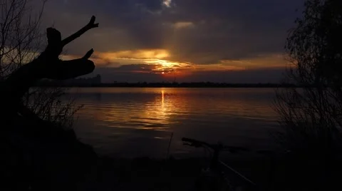 Sunset Stock Footage 56564993