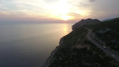 Sunset Video stock 76714695