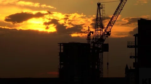 Sunset. Stock Footage 77896795