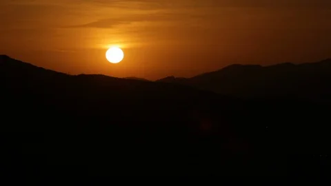 Sunset Stock Footage 86280605