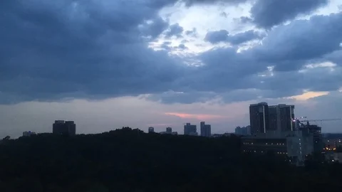 Sunset Stock Footage 87641098