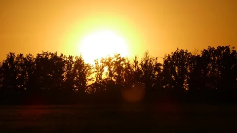 Sunset Stock Footage 90493647