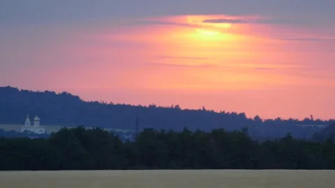 Sunset Stock Footage 90629054