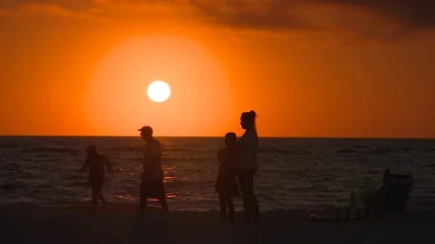 Sunset Stock Footage 102456162