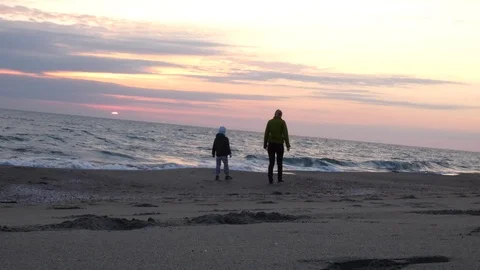 At sunset Video stock 105032010