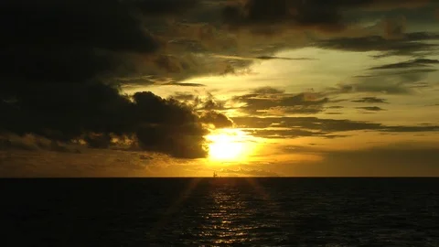 Sunset Stock Footage 105702804