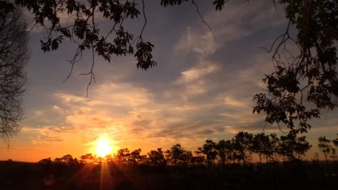 Sunset Stockbeeldmateriaal 120115931