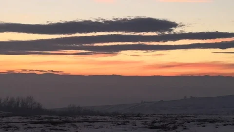 Sunset Stock Footage 122588954