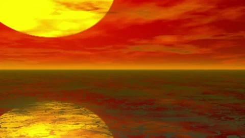 Sunset Stock Footage 135232626