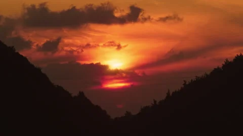 Sunset Stock Footage 137885254