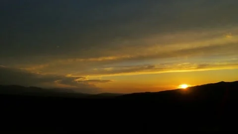 Sunset Stock Footage 155434734